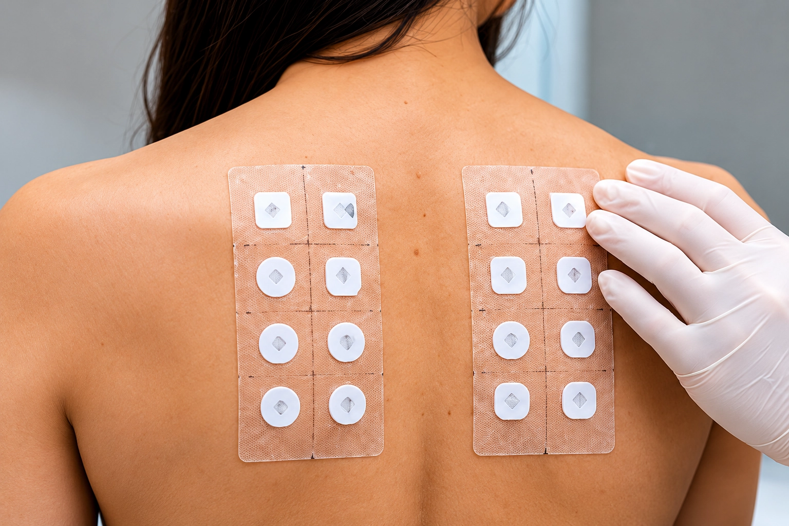 Patch testing used to assess selected contact allergies